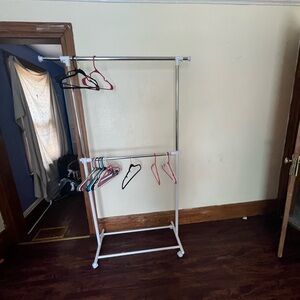 clothes rack
